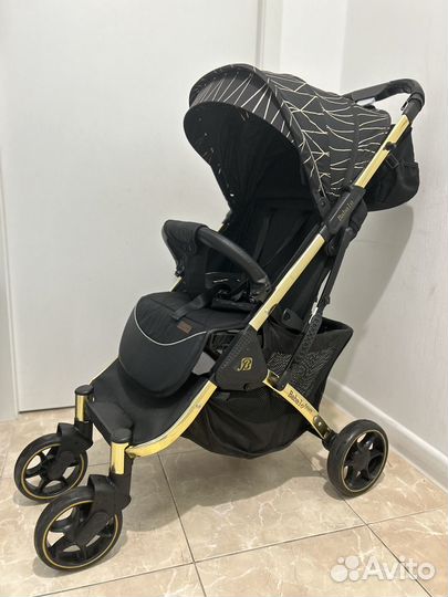 Коляска babalo future 2022 в золотой раме