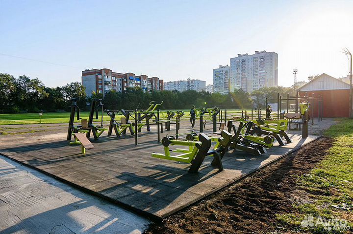Уличные тренажеры нового поколения
