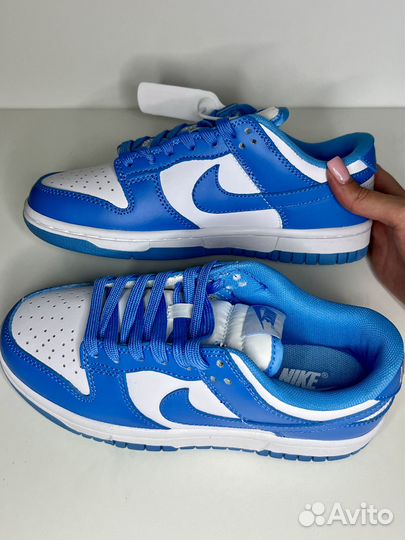 Nike Dunk Low Blue — женственные и удобные кроссов