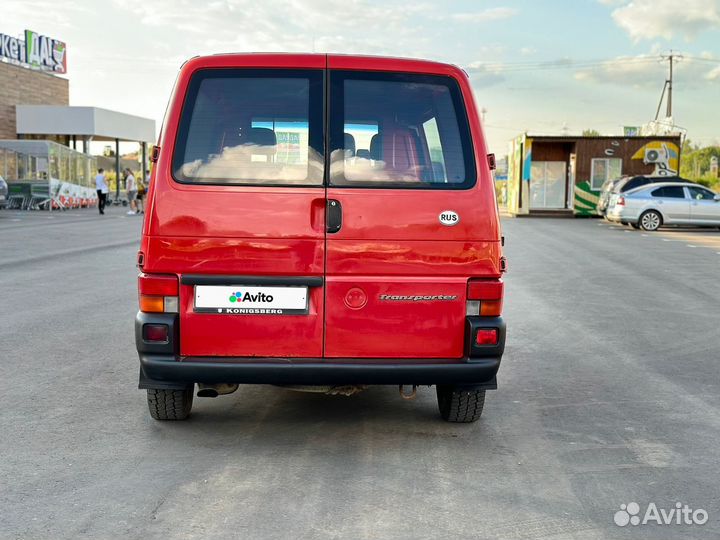 Volkswagen Transporter 2.0 МТ, 2001, 286 000 км