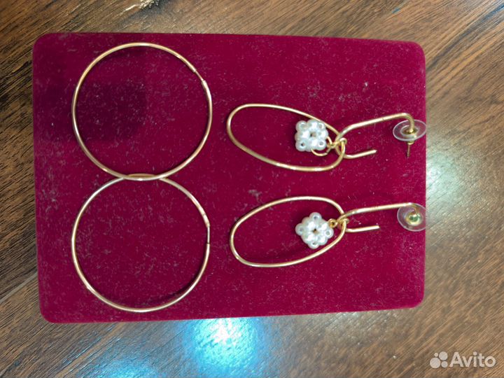 Серьги бижутерия zarina