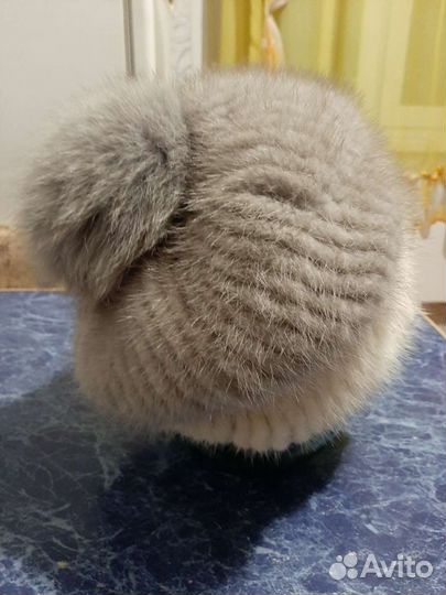 Шапка норковая женская