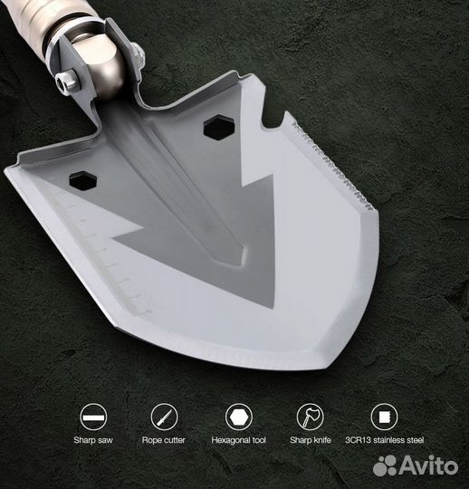 Мультифункциональная туристическая лопата V304