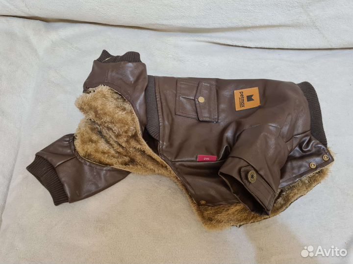 Одежда для собак мелких пород комбинезон зимний