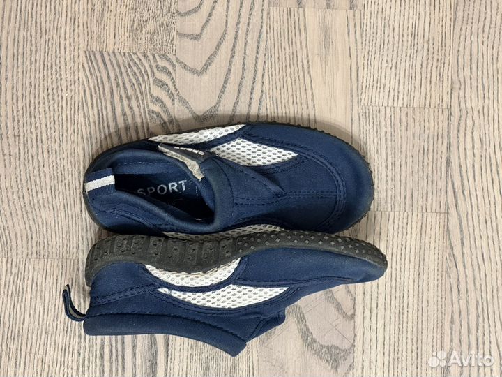 Аквашузы детские/обувь для плавания р.30