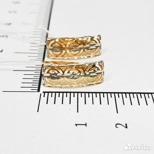 Золотые серьги