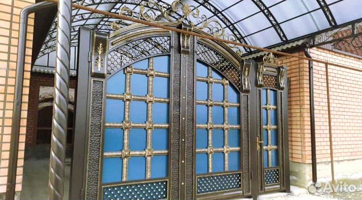 Кованные ворота