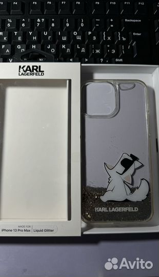 Чехол на iPhone 13 pro max Karl Lagerfeld