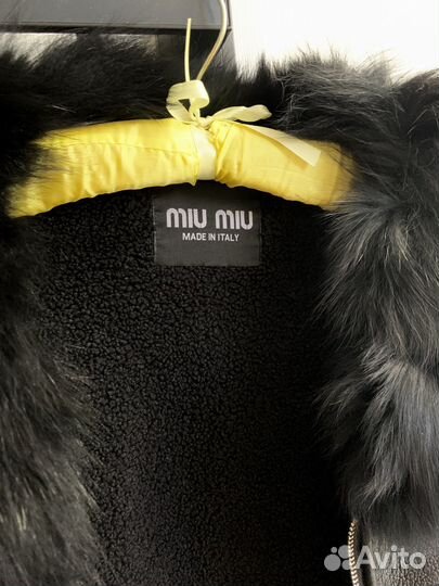 Дубленка женская miu miu