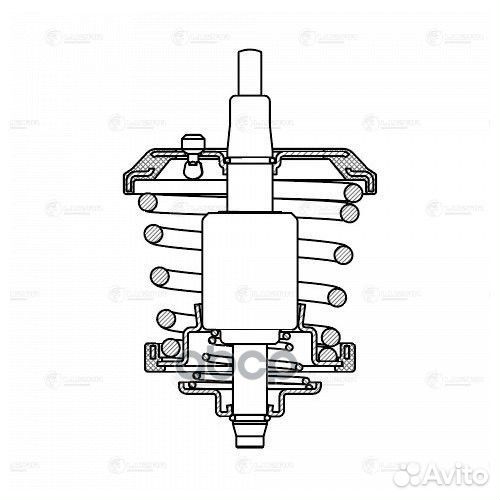 Термостат для а/м VW Passat B6 (05) /Skoda Octa