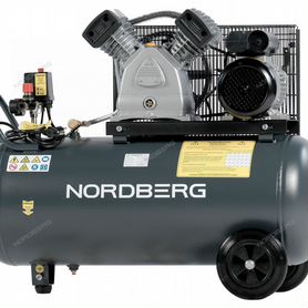 Компрессор nordberg NCP100/420A 220В 100л, 420 л/м