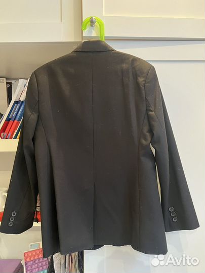 Пиджак школьный 134 черный