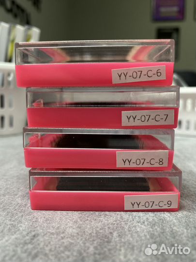 Ресницы для наращивания пучки