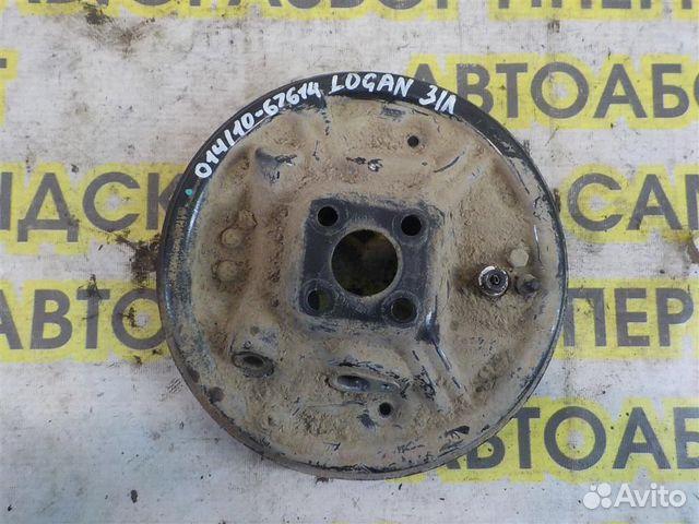 Щит опорный задний левый Renault Logan I 2005-2014