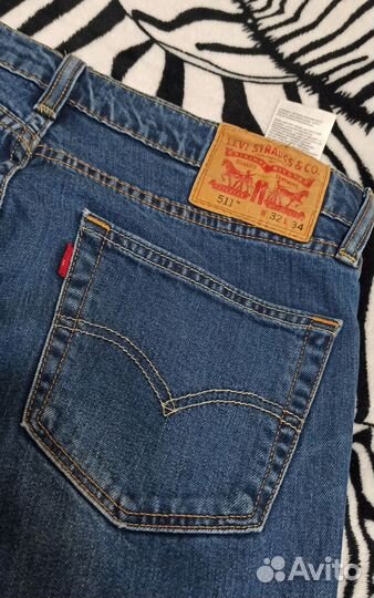 Джинсы мужские levis 511-48р