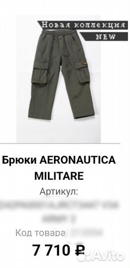 Брюки 104 Aeronautica Militare