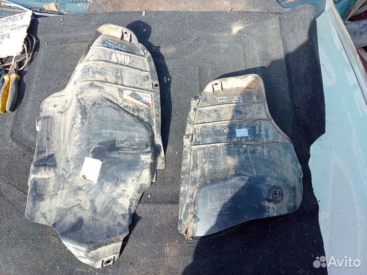 Подкрылки задние kia rio 2