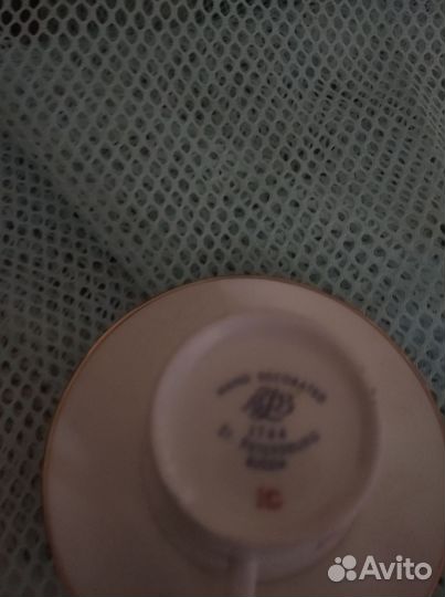 Кофейные чашки лфз костяной фарфор