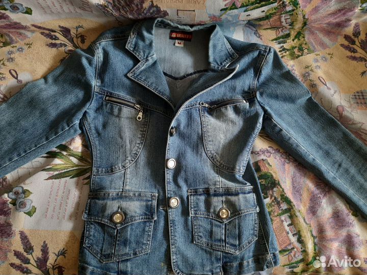 Девичий пиджак, джинсовки