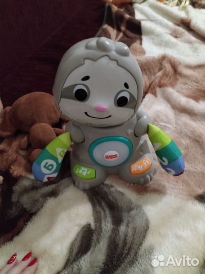 Интерактивная игрушка fisher price Ленивец