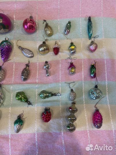 Елочные игрушки СССР