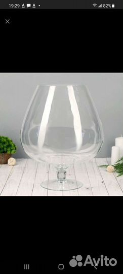 Ваза стекло