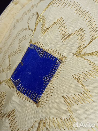 Тюбетейка круглая легкая