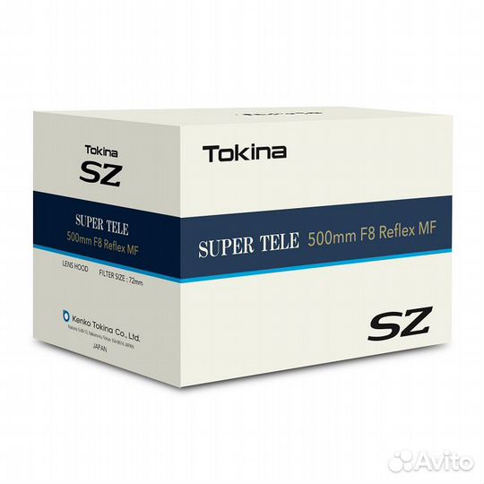 Объектив Tokina SZ super tele 500mm F8 Reflex MF д