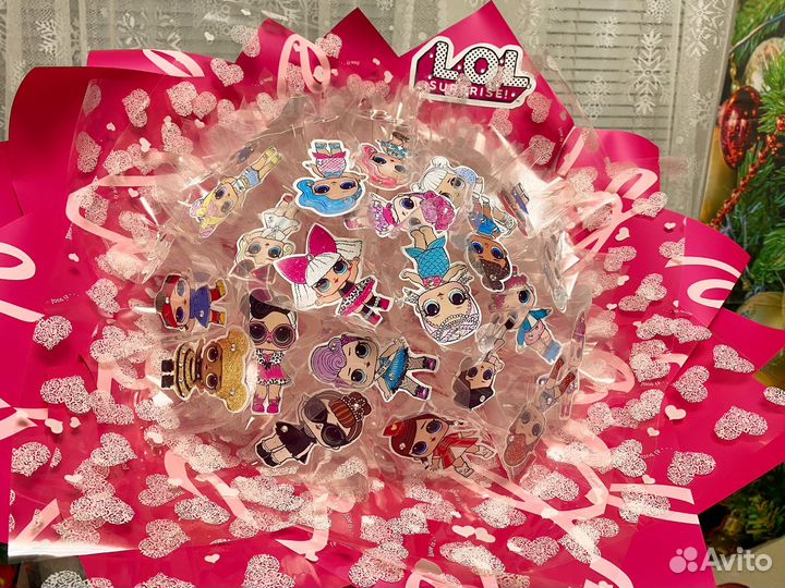 Букет на подарок кукла лол Lol