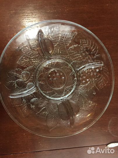 Менажница стеклянная