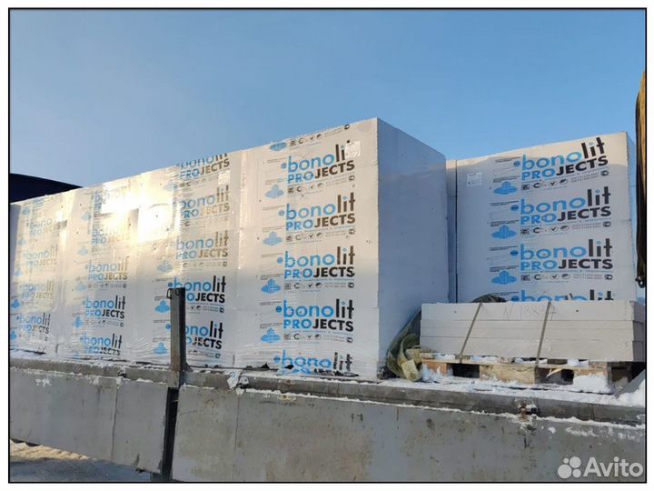 Газосиликатные блоки, газосиликат Bonolit