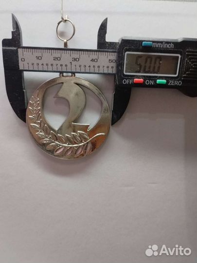 Медаль призовая за 2 место