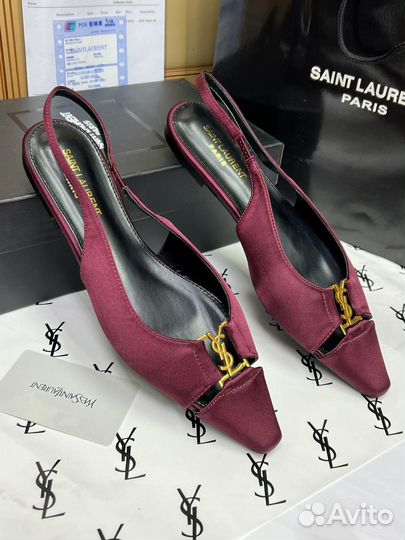 Мюли Saint Laurent Paris женские 36-40