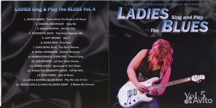 Cd компакт диски любителям блюза + Woman blues
