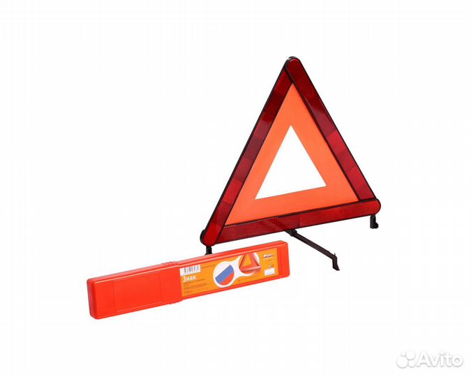 Знак аварийной остановки (в пласт.кейсе) ГОСТ Р