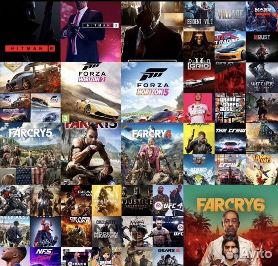 Игры на xbox one(цифровые)