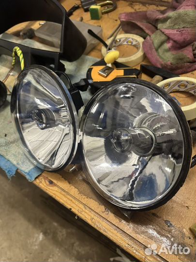 LED фары niva