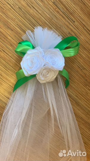 Украшение автомобиля на свадьбу