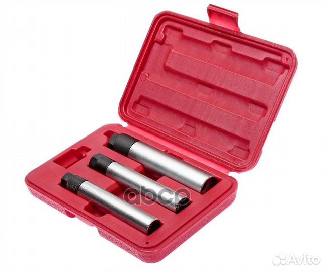 Набор головок свечных 12-гранных 3/8