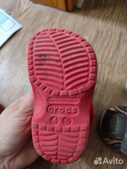 Сабо crocs c4 c5