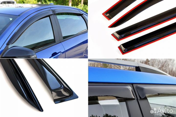 Дефлекторы окон Nissan Wingroad (2005-2018), AD (2