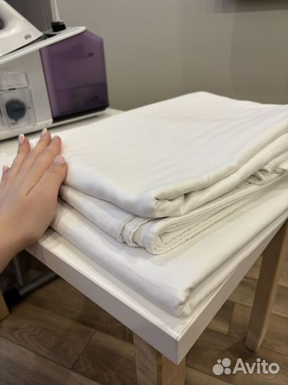 Прачка постельного белья, ванных полотенец