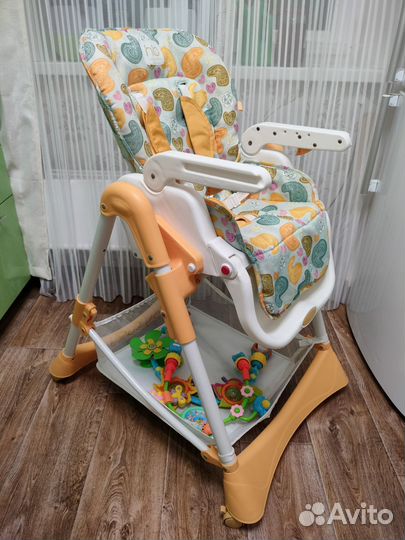 Стульчик для кормления happy baby william light