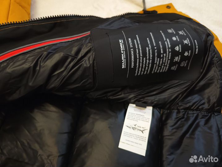 Куртка зимняя Shark forse р.48