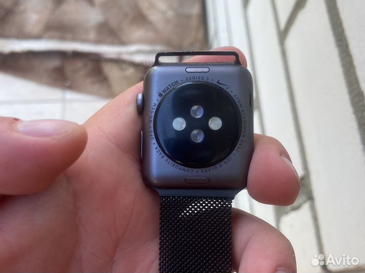 Часы apple watch 3 42mm nike