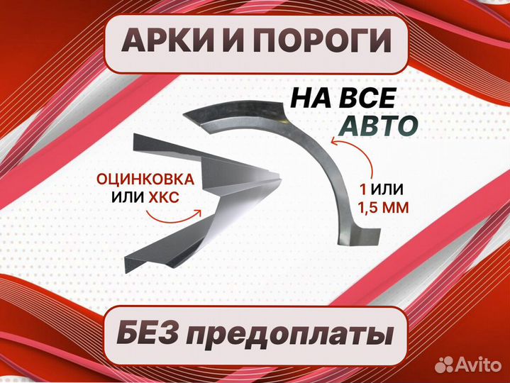 Арки для BMW 3 серия E46 ремонтные кузовные