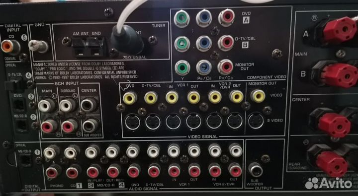 Ресивер Yamaha rx-v620rds