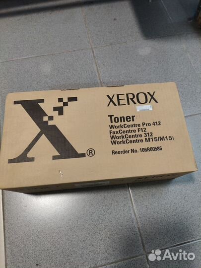 Картридж xerox 106R00586