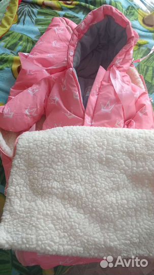 Конверт на выписку зимний