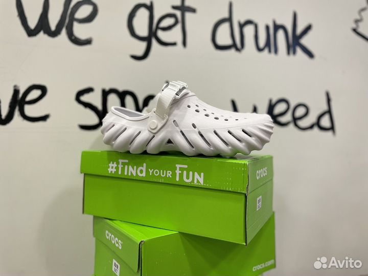 Сабо crocs echo clog